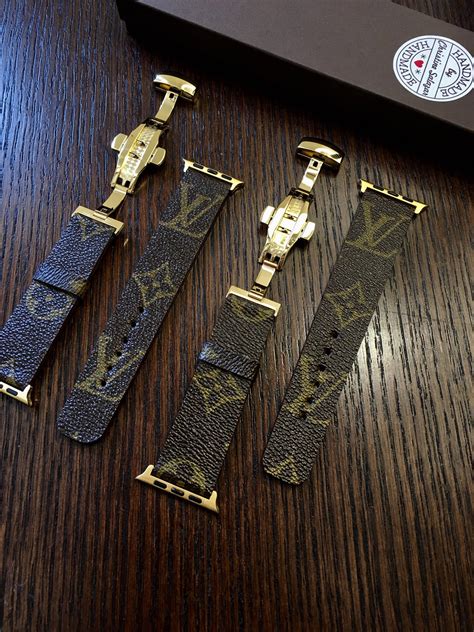 vuitton apple watch band|authentic lv apple watch band.